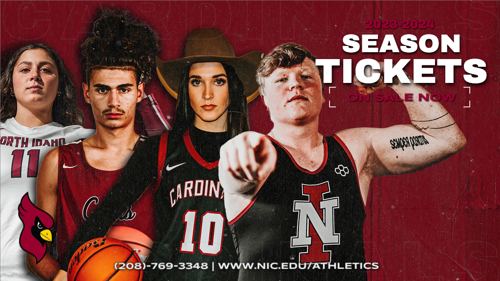 North Idaho College Cardinals Season Tickets on Sale NOW!