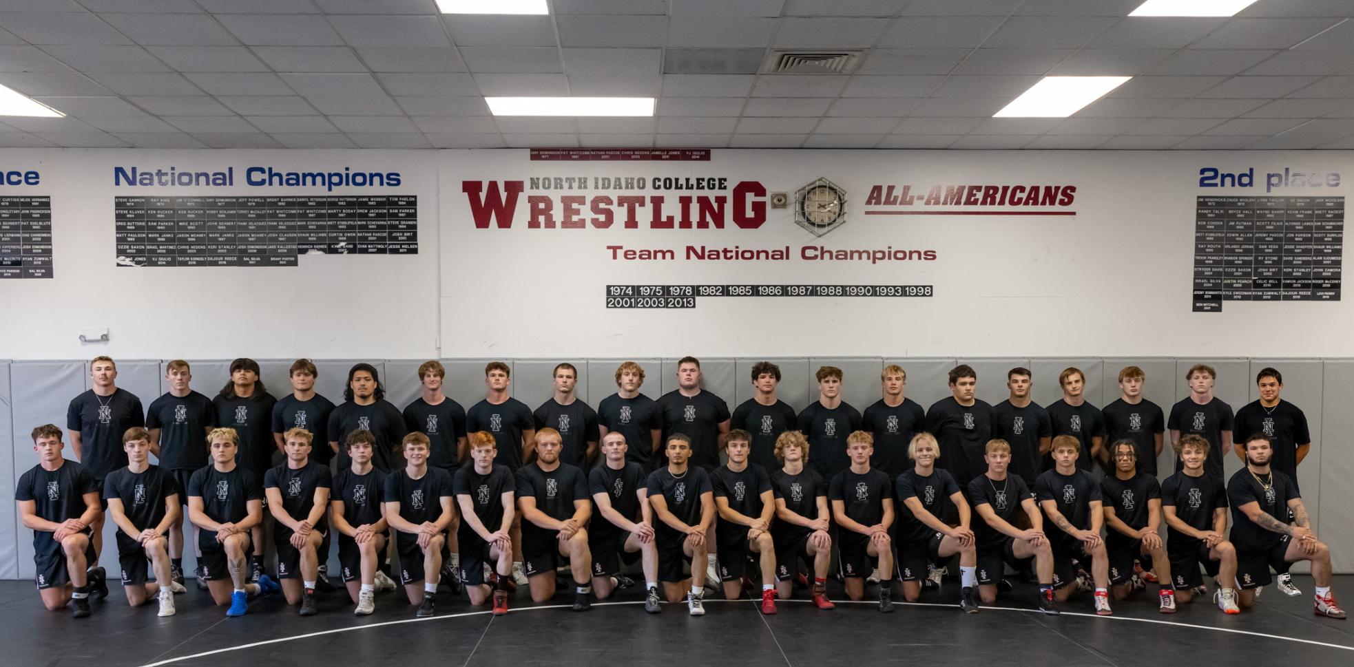 North Idaho College Wrestling Team Named Preseason NJCAA #1 Ranked Team in the Country